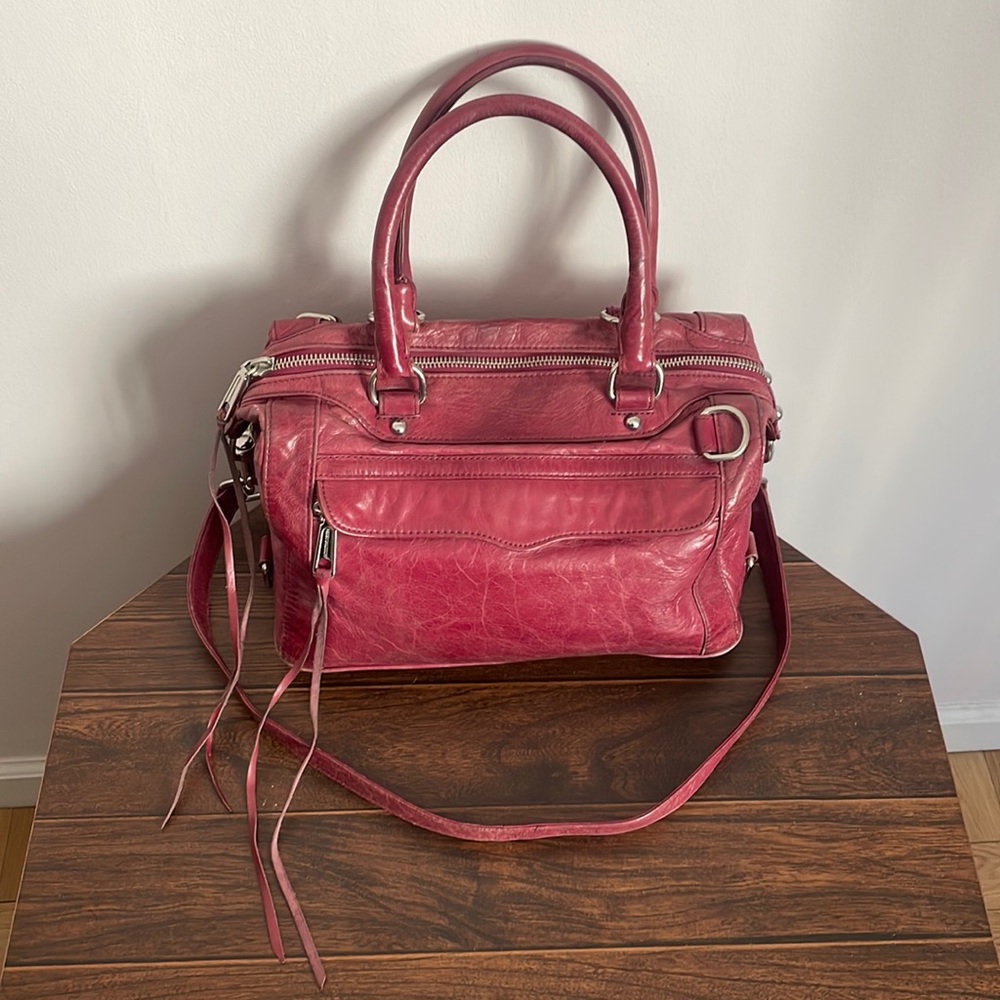 Rebecca Minkoff raspberry satchel